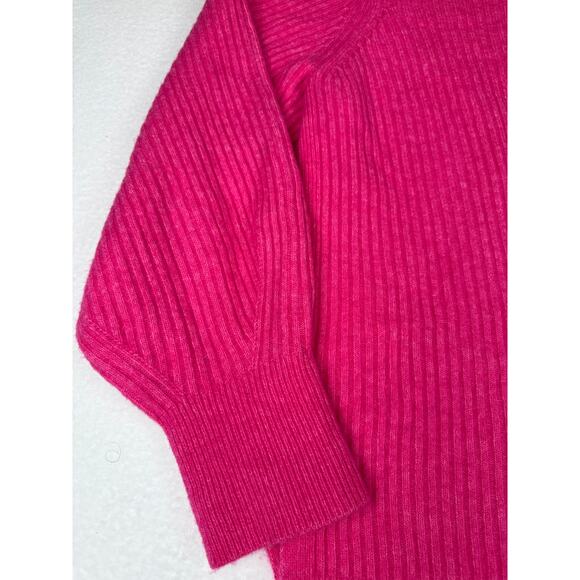 Athleta layover merino wool tulip pink women’s large - Picture 12 of 16